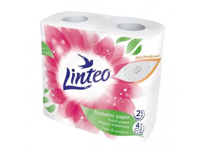 Toaletní papír Linteo Satin, 2vrstvý, různý počet rolí (Počet rolí 4)