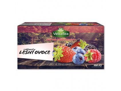 Ovocný čaj Velta Tea Gastro, l100 ks, různé příchutě (příchuť lesní plody, bio)