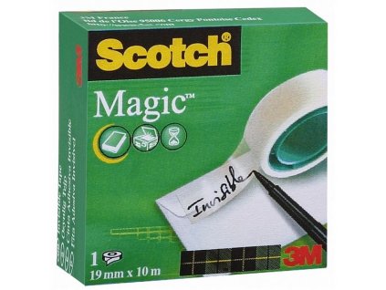 Lepicí páska Scotch Magic, různé rozměry (rozměr pásky 19 mm x 10 m)
