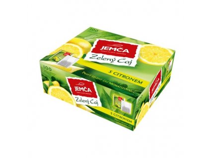 Zelený čaj Jemča - různé příchutě (Gramáž 20 x 1,5 g, příchuť s citronem)