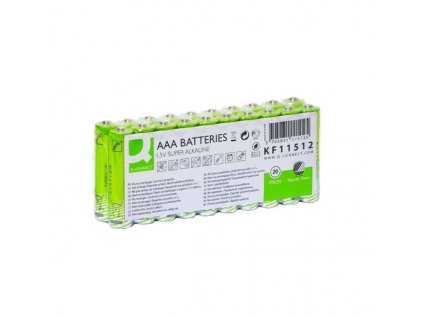 Alkal.baterie Q-C-1,5V,LR03,typ AAA,eko,20ks,různý počet ks (typ produktu 20ks)