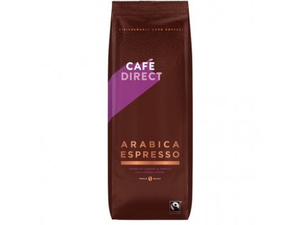 Zrnková káva Café Direct - 1000 g, různé příchutě (příchuť Espresso, Fair trade)