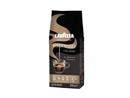 Zrnková káva Lavazza - 250 g, různé příchutě (příchuť Caffé Espresso)