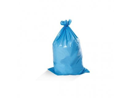Pytle na odpadky - 120 l, 60 mic, 15 ks, různé barvy (Barva Modrá)