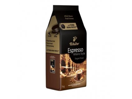 Zrnková káva Tchibo - 1 kg, různé příchutě (příchuť Espresso Milano)