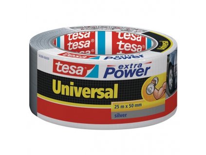 Pevná lepicí páska Tesa Extra Power, stříbrná (barva pásky stříbrná)