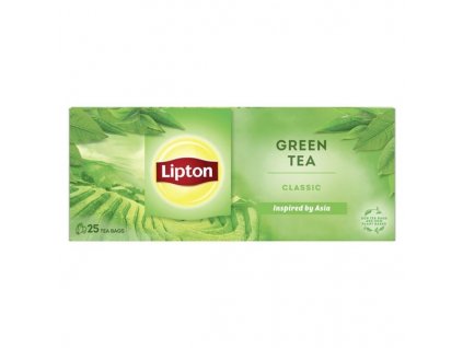 Zelený čaj Lipton - 25x 1,3 g, různé příchutě (Gramáž 25 x 1,3 g, příchuť Classic)