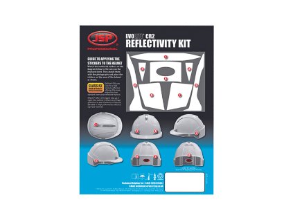 JSP AHV391-002-900 Reflex nálepky Evo2/3