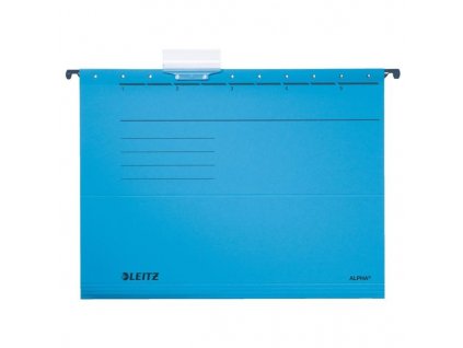 Závěsné papírové desky LEITZ Alpha, 25 ks, různé barvy (Barva Modrá)