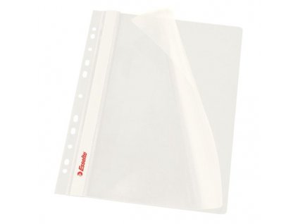 Bílý plastový rychlovazač závěsný Esselte VIVIDA A4