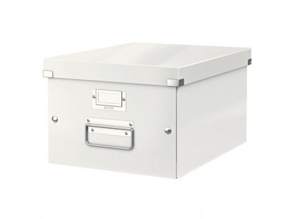 Krabice CLICK-N-STORE Leitz WOW A4, různé barvy (Barva Černá)