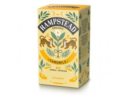 Bylinný čaj Hampstead -  bio, 20 ks, různé příchutě (příchuť šípkový s ibiškem)