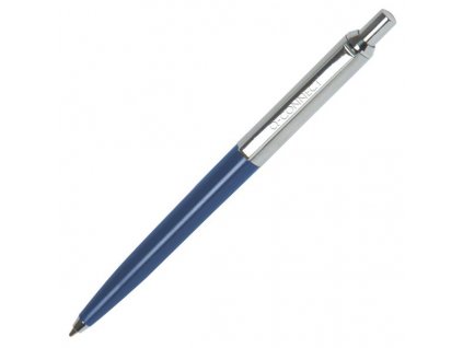 Kuličkové pero Q-Connect kov/plast, různé barvy (Barva stříbrná)