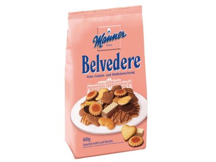 385 525 Sušenky a oplatky Manner Belvedere směs, 400 g