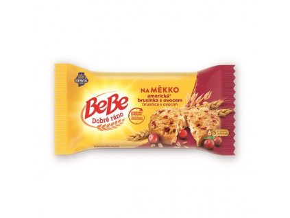 BeBe Dobré ráno NaMěkko - brusinka s ovocem, 50 g