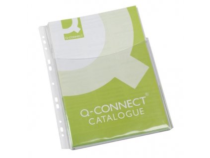 Euroobaly na katalogy Q-Connect-A4,PP,200mic,5ks - 3/4 strany