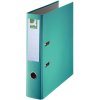Pákový pořadač poloplastový A4 Q-Connect – 7.5 cm_barva_tyrkysová