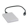 Externí disk Q-Connect USB 3.0 stříbrný, 1|2 TB – externí disky na každý den