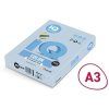 Barevný papír A3 IQ MB30 80 g/m² – středně modrý, 500 listů