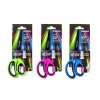 Nůžky Donau Neon Soft Grip – 17 cm, mix barev