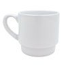 Hrnek pro potisk Retro - 300 ml, bílý