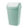 Odpadkový koš Tontarelli Aurora plastový – zelený_15 l