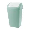 Odpadkový koš Tontarelli Aurora plastový – zelený_25 l