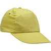 Jednoduchá žlutá basebalka LEO jako spolehlivá pracovní čepice