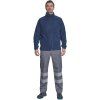 BHADRA fleece mikina – mikina na zip do firemní výstroje