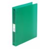 Čtyřkroužkový pořadač A4 transparentní Q-Connect – 3.5 cm_barva_zelená