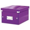 Krabice CLICK-N-STORE A5, Leitz WOW, různé barvy (Barva Purpurová)