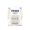 Alkal. baterie Tesla GOLD+ LR03, 4 ks, různé typy (typ baterie AA)