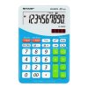 Stolní kalkulač.Sharp ELM 332 - 10-míst, odlišná barva (odlišná barva modrá)