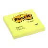 Bloček Post-it, 76x76 mm, různé barvy, 6 ks (Barva Neonová žlutá)