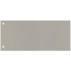 Papírové rozlišovače Q-Connect 105 × 240 mm _barva_šedá__100 kusů