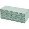 Papírové ručníky, zelené, 2vrstvé,250 ks, různé typy (Typ ručníku Z)