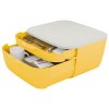 Dvouzásuvkový box Leitz Cosy, různé barvy (barva boxu teple žlutá)