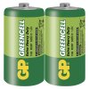 Zinková baterie GP Greencell C, R14 , 1,5V, 2 ks,různé druhy (typ produktu D, R20, 1,5V, 2ks)