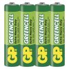 Zinková baterie GP Greencell AA, LR6, 1,5V, 4 ks,různé druhy (typ produktu AA,LR6, 1,5V ,4ks)