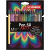 Fixy Stabilo Pen 68 "ARTY", různý počet ks v sadě (Sada 12 barev)