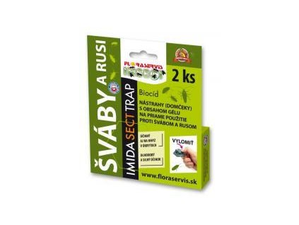 IMIDASECT TRAP- nástraha na šváby, 2ks domčeky