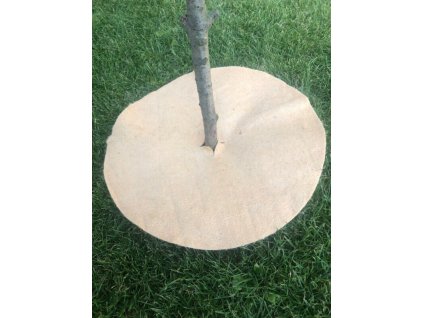 Jutový kruh priemer 48 cm na ochranu pred burinou a mrazom 300g /m2