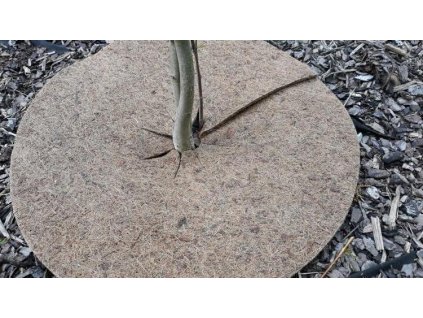 Kokosový kruh - ochrana pred burinou a mrazom 800g/m2, priemer 60 cm