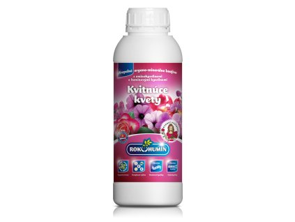 Kvapalné organominerálne hnojivo "Kvitnúce kvety" 1 l