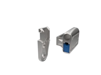 Napínacia spojka VIT-S s háčikom (sada) pre jednoduchú inštaláciu dvojdrôtia na drevený stĺpik (balenie 100 ks)