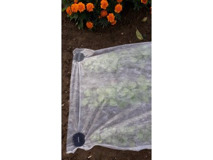 Netkaná textília zakrývacia biela 17g/m2 3,2 x 5 m