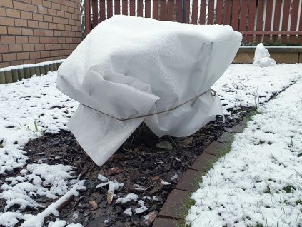 Netkaná textília zakrývacia biela 50g/m2 1,6 x 5 m