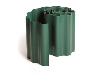 Okraj trávnika PVC 15 cm x 9m - zelený