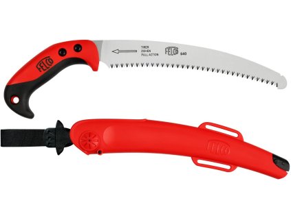 Pílka s púzdrom a so zahnutým plátom FELCO 640 (27cm)
