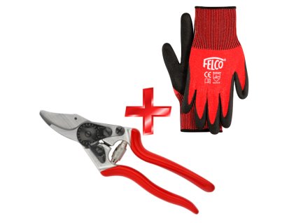DARČEKOVÝ SET - Nožnice FELCO 6 + rukavice FELCO 701-M